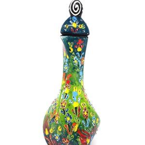 Turkish Handmade Twirl Vase